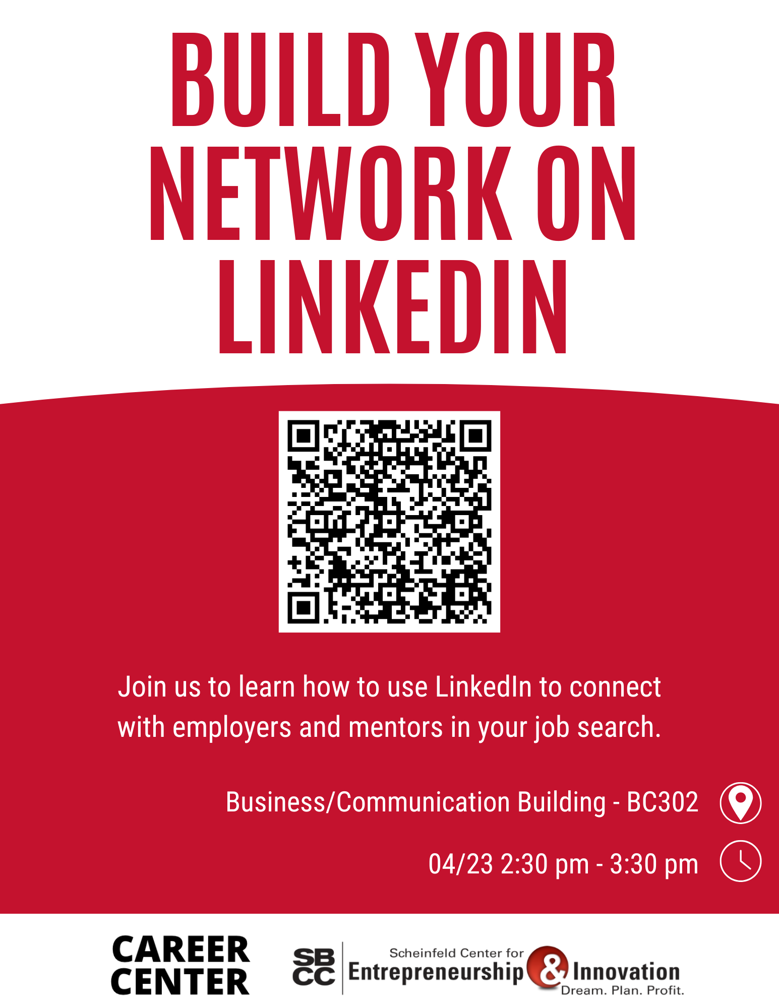 LinkedIn Workshop Flyer
