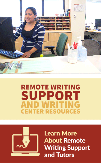 link to remote writing support and writing center web page
