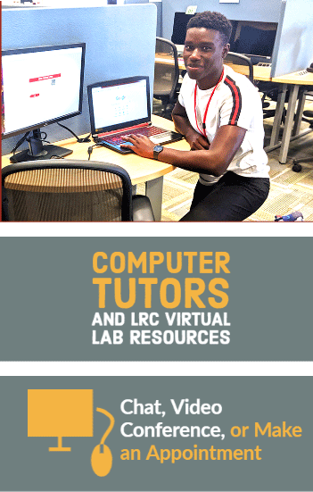 link to remote computer tutoring and lab resources