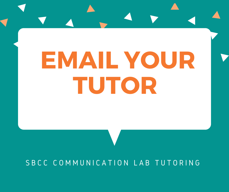 email your tutor