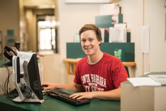 Welcome Center Student