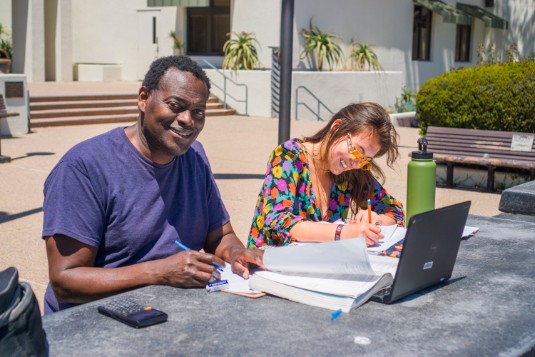 Students Studying