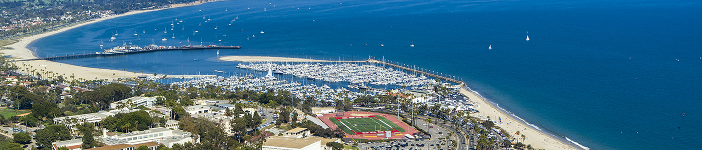 The city of Santa Barbara, CA