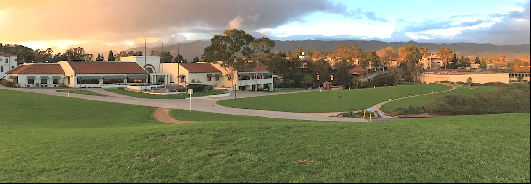 SBCC West Campus looking at the music building