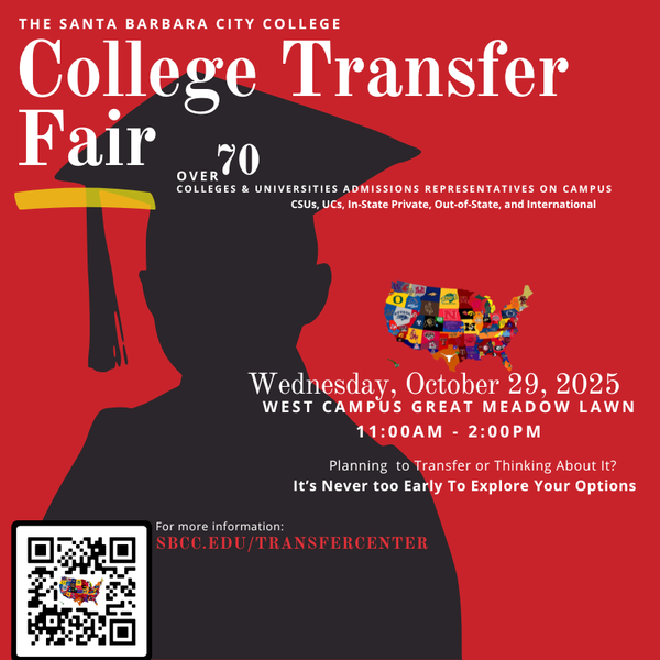 SBCC Transfer Fair 2025 Flyer