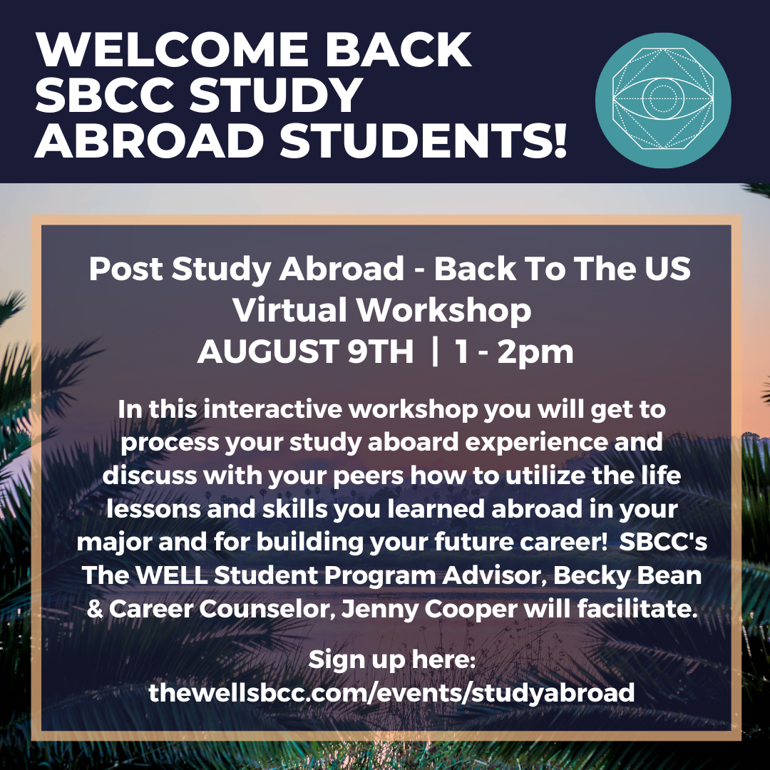 Summer program welcome back event
